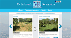 Desktop Screenshot of mediterranee-realisation.com
